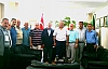 ENGİN ÖZKOÇ,MUHTARLAR DERNEĞİ ve ZİRAAT ODASINI ZİYARET ETTİ