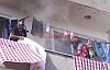 SELVİDİBİ SOKAKTA YANGIN KORKUTTU