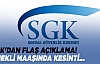SGK’dan Son Dakika “Emekli Maaşı
