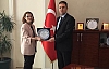 SGK Müdürü Turan'dan Kaymakamı Burhan'a Ziyaret
