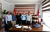 SOFU'DAN  AKYAZI EMNİYET MÜDÜRÜNE HAYIRLI OLSUN ZİYARETİ