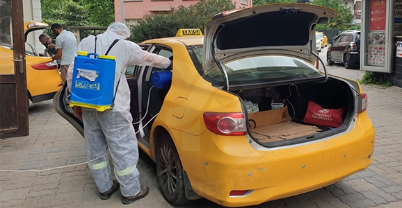 Ticari Taksiler Denetim Altında