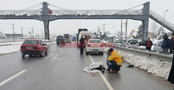 TIR’IN ALTINDA CAN VERDİ