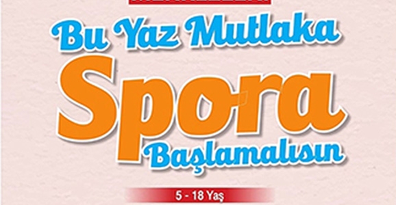 Ücretsiz Yaz Spor Okulları başlıyor