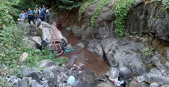 Uçuruma Yuvarlandı 1 Ölü