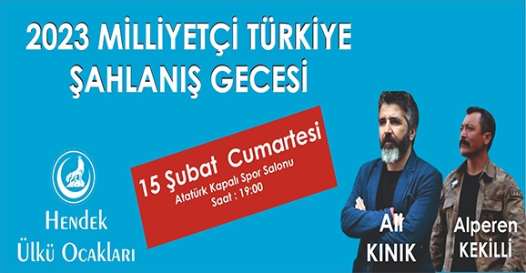 Ülkü Ocaklarından Şahlanış Gecesi