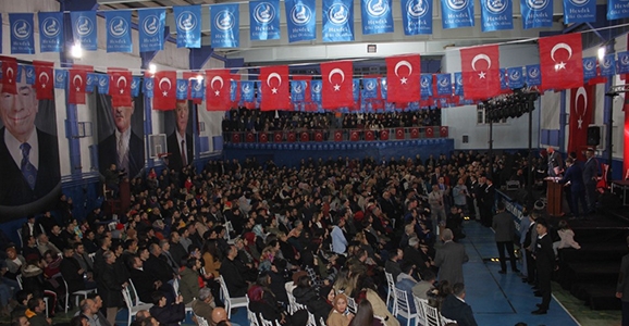 Ülkücüler Şahlanış Gecesinde Coştu