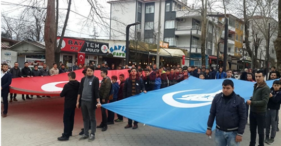 ÜLKÜCÜLER ŞEHİT FIRAT ÇAKIROĞLU’NU UNUTMADI