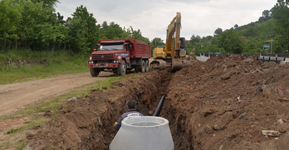 ULUDERE’DE KANAL ÇALIŞMASI