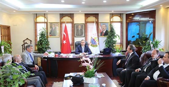 UNCUOĞLU VE YÖNETİMİ ZİYARETLERE DEVAM EDİYOR