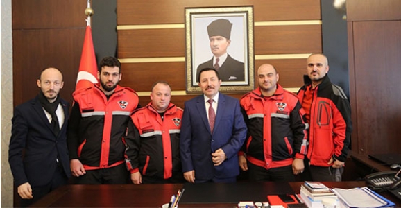 VALİ BALKANLIOĞLU’NA SAKE’DEN ZİYARET