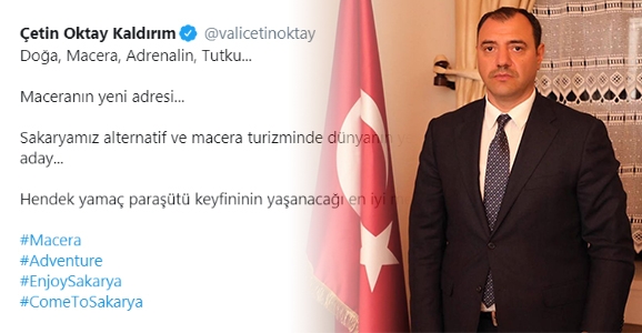 Vali Kaldırım’dan Hendek Paylaşımı