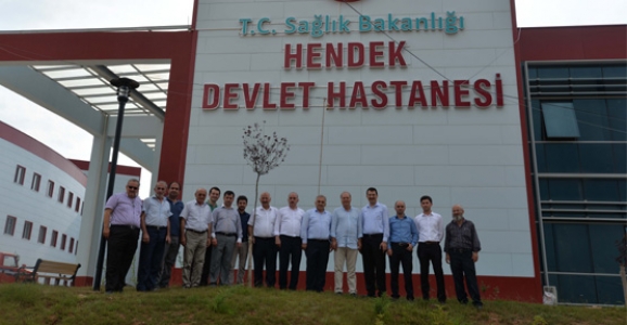 VEKİLLER YENİ HENDEK DEVLET HASTANESİNİ GEZDİ