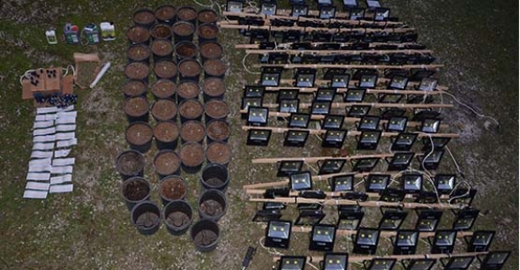 VİLLA DEĞİL UYUŞTURUCU İMALATHANESİ