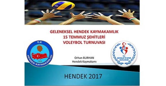 VOLEYBOL TURNUVASI BAŞLIYOR