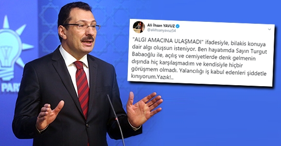 Yalancılığı İş Kabul Edenleri Kınıyorum