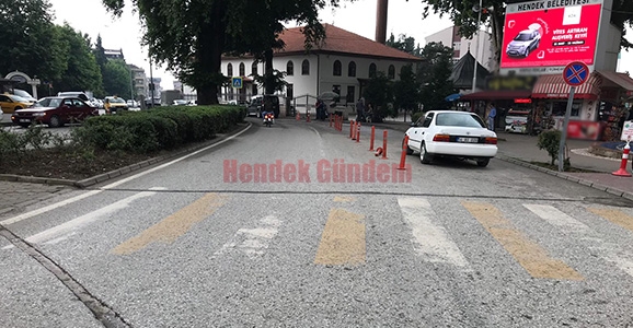 Yaya Geçidi Çizgileri Yenilenmeli
