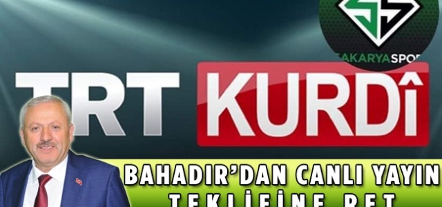 Yayın Teklifine Red Cevabı Verildi