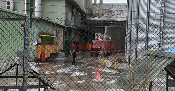 Yem Fabrikasında Patlama 2 Yaralı