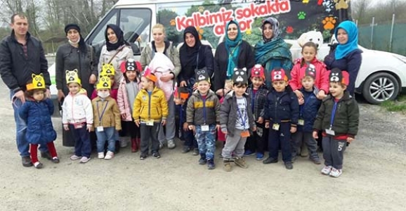 YENİMAHALLE ANAOKULU HAYVAN BARINAĞINI GEZDİ