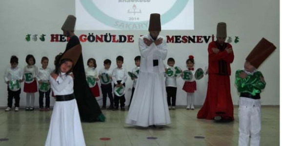 YENİMAHALLE ANAOKULU HER GÖNÜLDE BİR MESNEVİ GECESİ