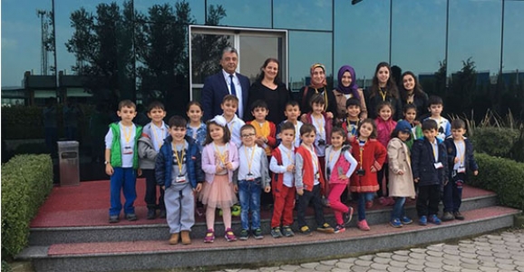 YENİMAHALLE ANAOKULU TAVUKÇULUK FABRİKASINA GEZİ DÜZENLEDİ