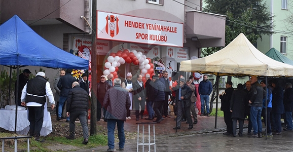 Yenimahallespor Lokali Törenle Hizmete Açıldı