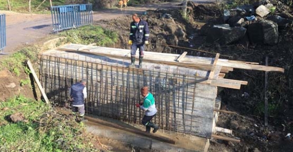 YEŞİLVADİ’DE MENFEZ ÇALIŞMASI