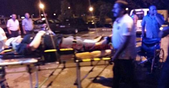 YEŞİLYURT’TA KAZA 5 YARALI