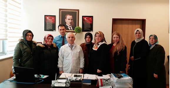 YILKIN KIZILAY VE DEVLET HASTANESİNİ ZİYARET ETTİ