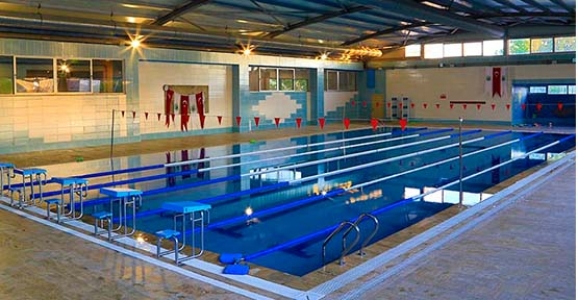 YÜZME HAVUZU HİZMETE AÇILDI