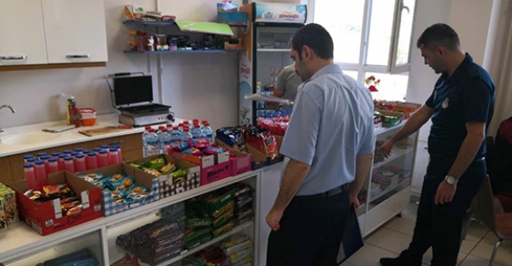 Zabıta Okul Kantinlerini Denetledi
