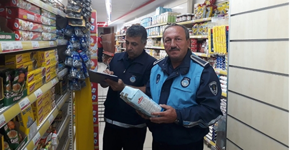 Zabıtadan Marketlere Sıkı Takip