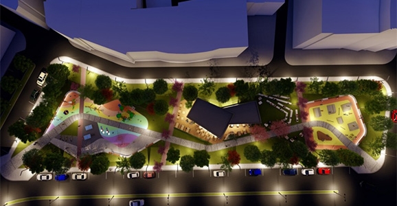 Zeki Cömert Parkı Yenileniyor