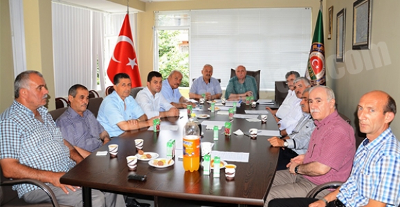 ZİRAAT ODALARI HENDEK’TE TOPLANDI