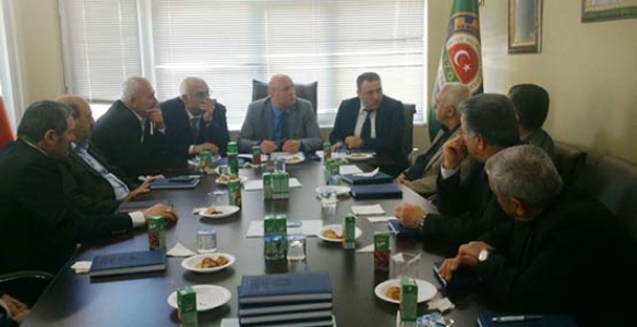 ZİRAAT ODASI BAŞKANLARI HENDEK’TE 