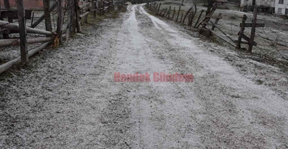 ZİRVEDE KAR YENİDEN BAŞLADI
