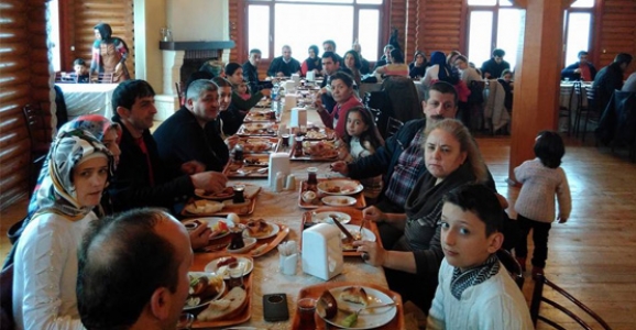 ZİYA GÖKALP KAHVALTIDA BULUŞTU