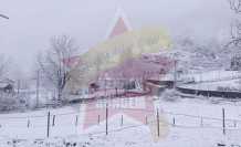 Hendek’in Yüksek Kesimleri Beyaza Büründü