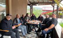 Muhtar Pehlivan Gazetecileri Misafir Etti