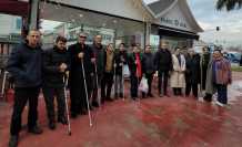 Görme engelli bireylere Gönüllülerden Destek