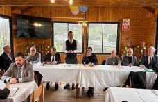 İlçe Protokolü Çukurhan’da Vatandaşlarla Buluştu