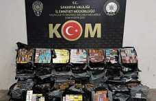 Hendek’te 312 Bin Adet Kaçak Tütün Ele Geçirildi