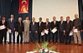 180 KURSİYER SERTİFİKA ALDI