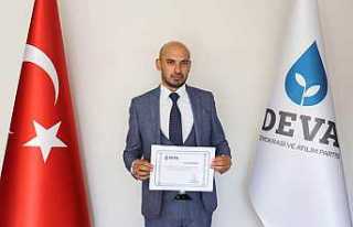 DEVA Partisi Hendek ilçe Başkanlığına Fatih Güdü...