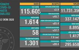 Can Kaybı 8895, Hasta Sayısı 337 Bin 147