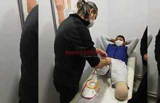 Üretmen'e Protez Bacak Takılacak