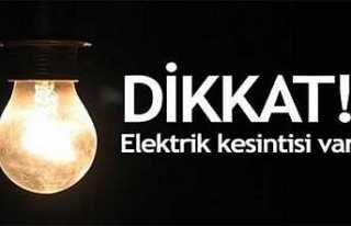 Hendek’te Elektrik Kesintisi Yapılacak