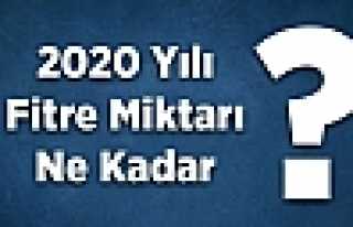 2020 Yılı Fitre Miktarı Belli Oldu