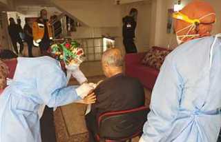 Huzurevlerinde Kalanlar ve 90 Yaş Üstüne Aşılama